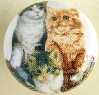 Cabinet knob Cute Kittens