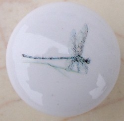 Cabinet knobs with dragonfly Dragonflies