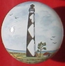 Cabinet Knob Lighthouse Cape Lookout NC