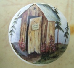 Cabinet knob Outhouse